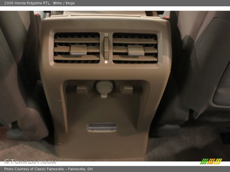 White / Beige 2006 Honda Ridgeline RTL