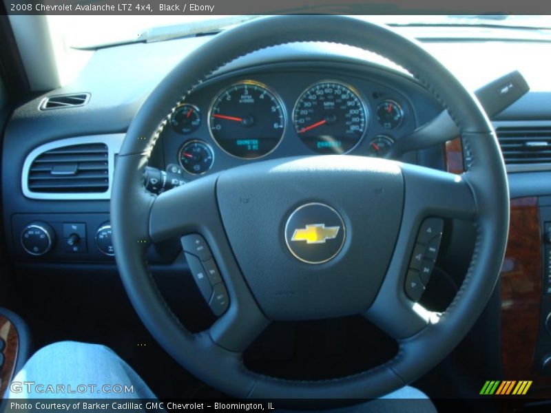 Black / Ebony 2008 Chevrolet Avalanche LTZ 4x4