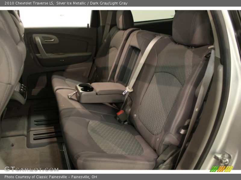 Silver Ice Metallic / Dark Gray/Light Gray 2010 Chevrolet Traverse LS
