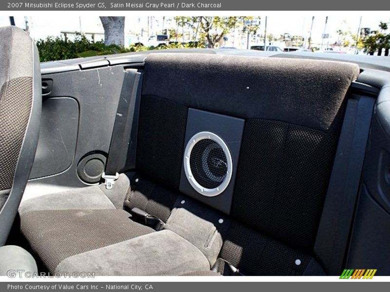 Satin Meisai Gray Pearl / Dark Charcoal 2007 Mitsubishi Eclipse Spyder GS