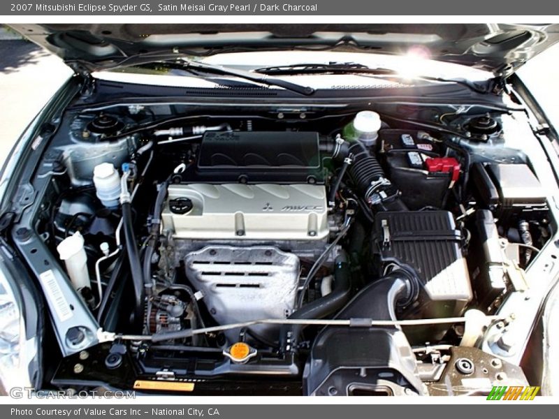  2007 Eclipse Spyder GS Engine - 2.4 Liter DOHC 16-Valve MIVEC 4 Cylinder