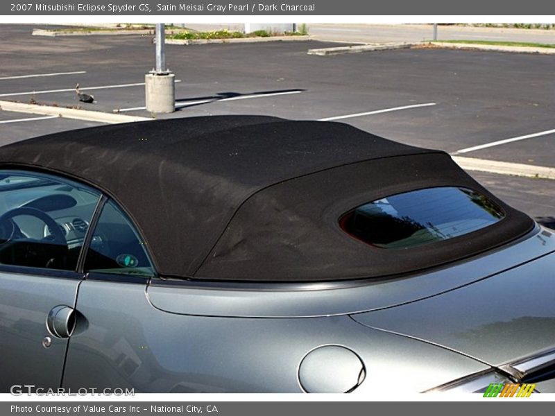 Satin Meisai Gray Pearl / Dark Charcoal 2007 Mitsubishi Eclipse Spyder GS