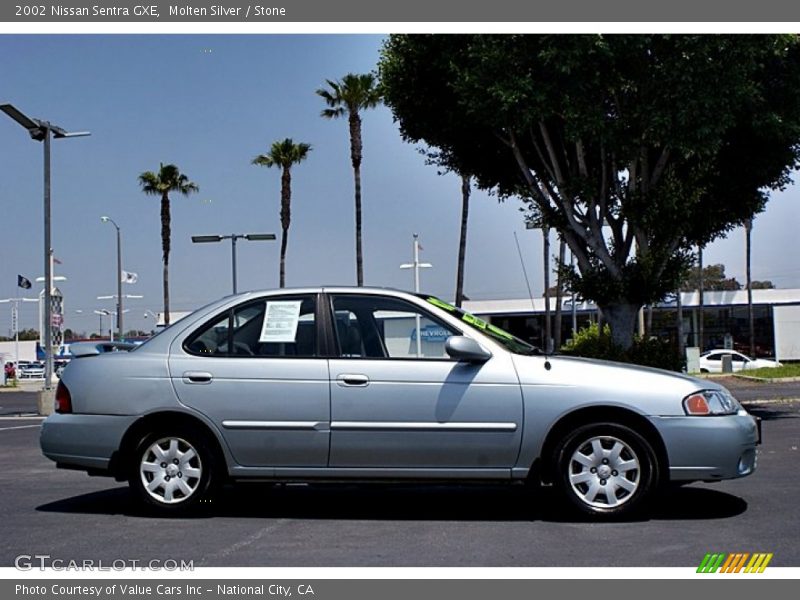  2002 Sentra GXE Molten Silver