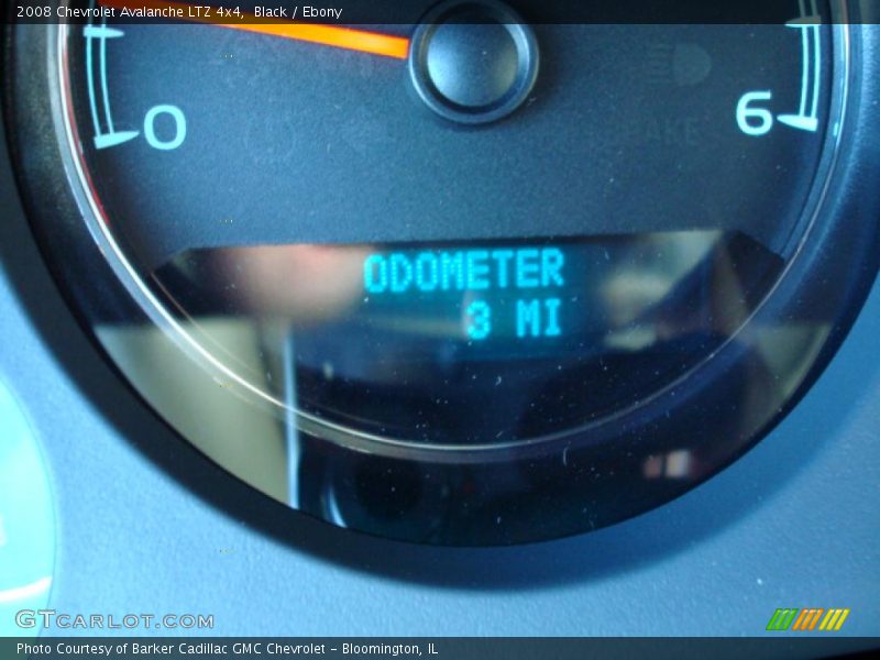 Black / Ebony 2008 Chevrolet Avalanche LTZ 4x4