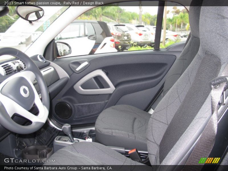 Rally Red / Design Black 2013 Smart fortwo passion coupe