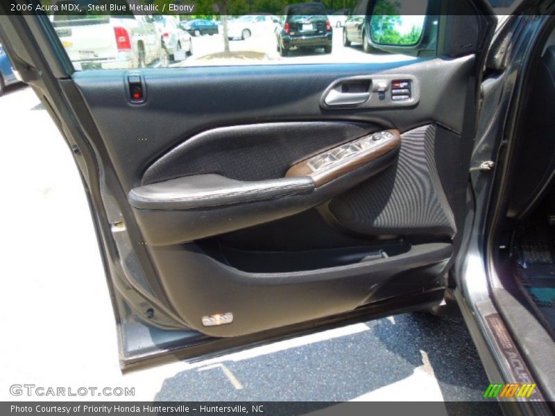 Steel Blue Metallic / Ebony 2006 Acura MDX