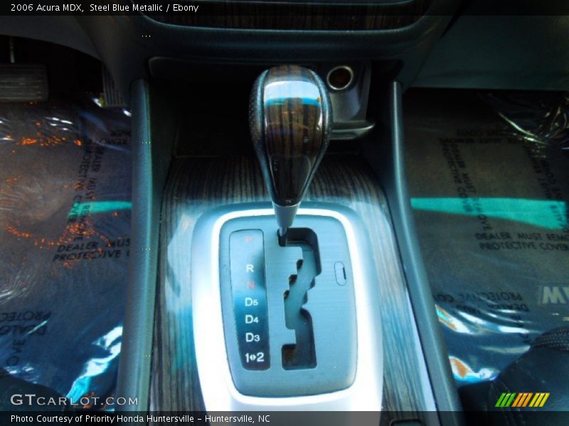 Steel Blue Metallic / Ebony 2006 Acura MDX