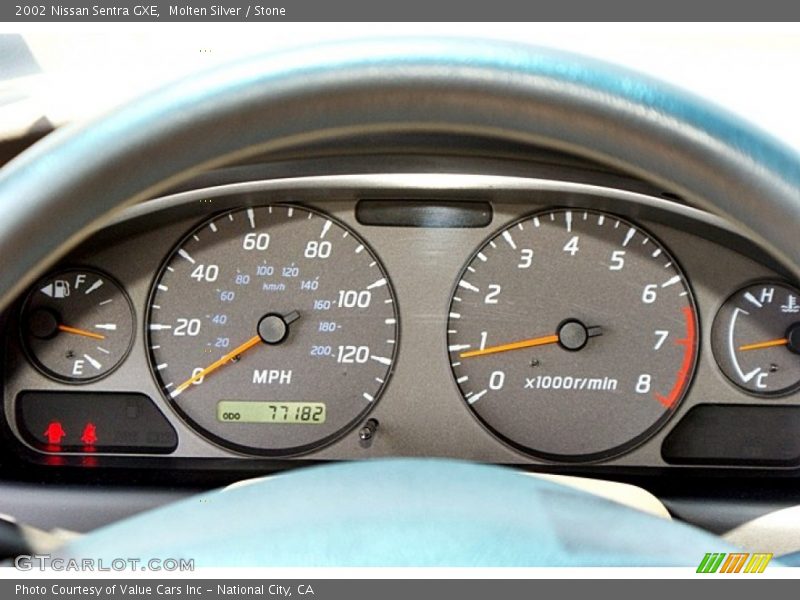  2002 Sentra GXE GXE Gauges