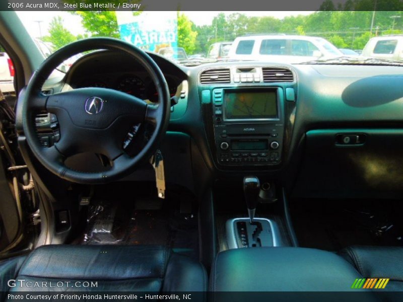 Steel Blue Metallic / Ebony 2006 Acura MDX