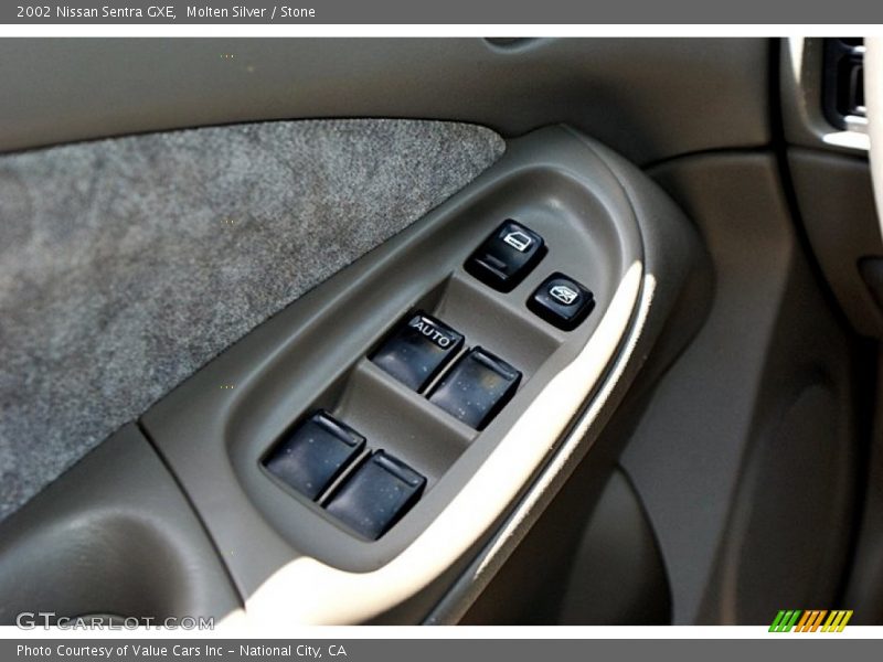 Molten Silver / Stone 2002 Nissan Sentra GXE