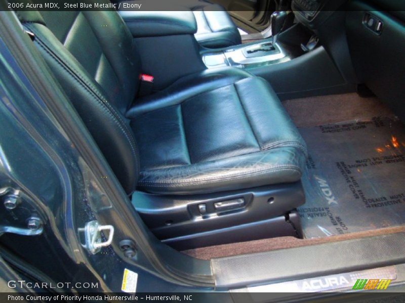 Steel Blue Metallic / Ebony 2006 Acura MDX