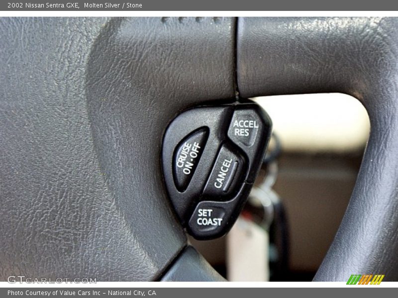 Molten Silver / Stone 2002 Nissan Sentra GXE