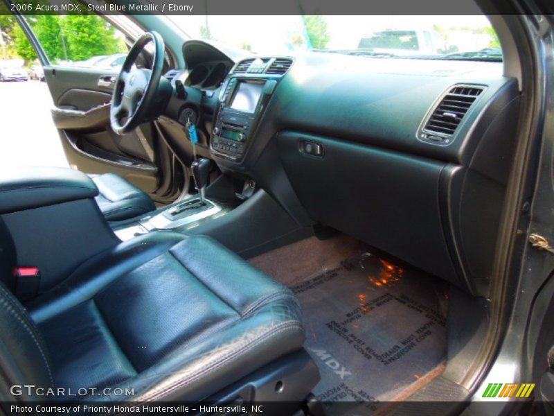 Steel Blue Metallic / Ebony 2006 Acura MDX