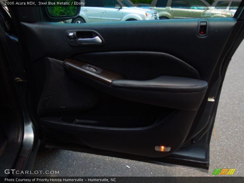 Steel Blue Metallic / Ebony 2006 Acura MDX