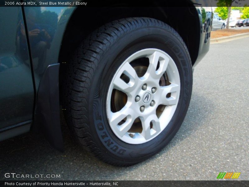 Steel Blue Metallic / Ebony 2006 Acura MDX