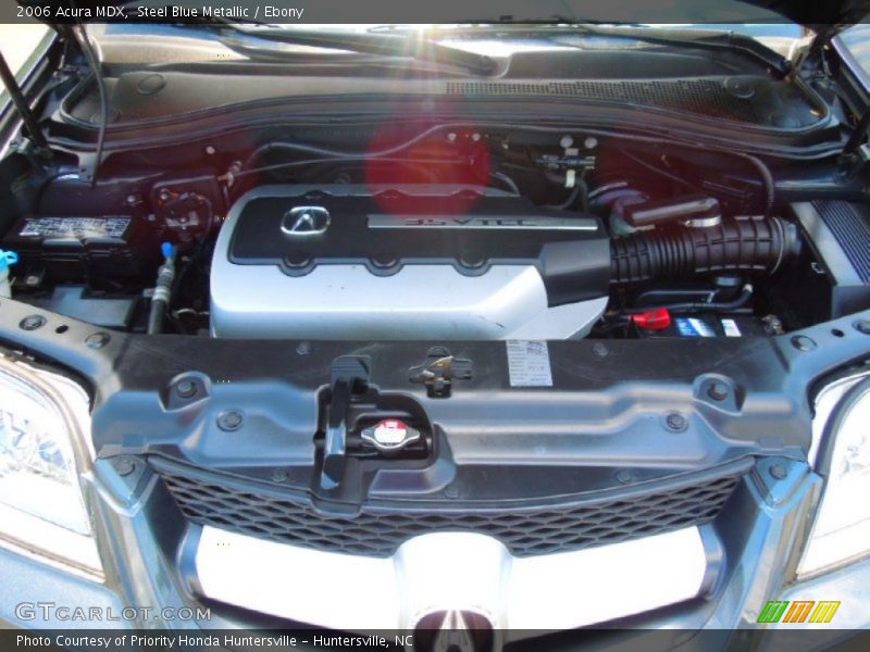 Steel Blue Metallic / Ebony 2006 Acura MDX