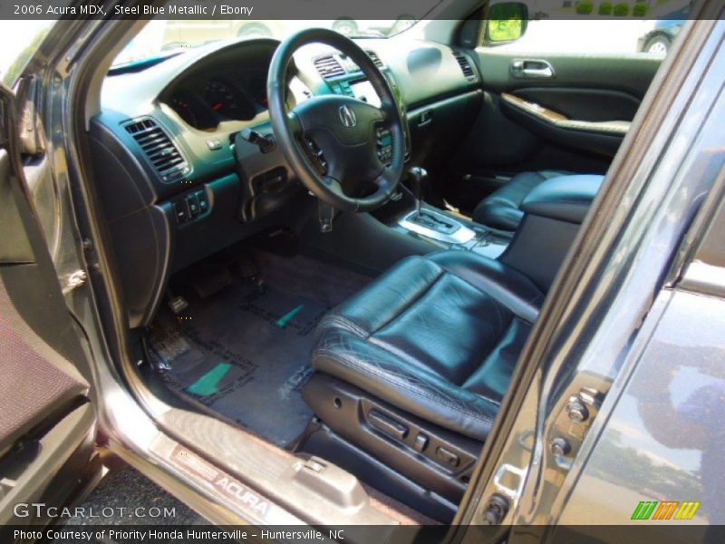 Steel Blue Metallic / Ebony 2006 Acura MDX