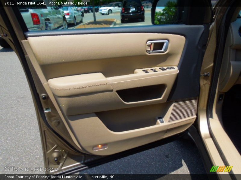 Mocha Metallic / Beige 2011 Honda Pilot EX-L