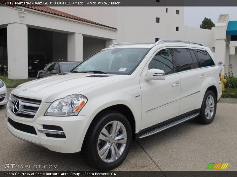Arctic White / Black 2012 Mercedes-Benz GL 350 BlueTEC 4Matic
