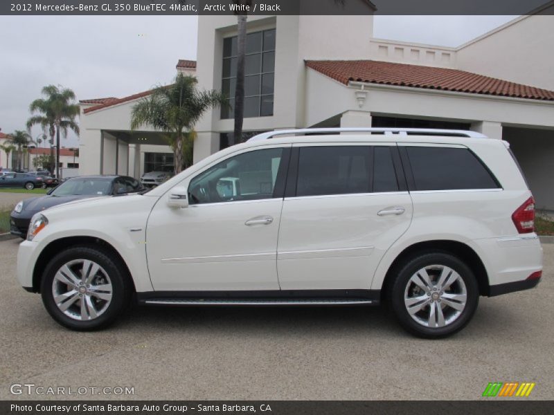 Arctic White / Black 2012 Mercedes-Benz GL 350 BlueTEC 4Matic
