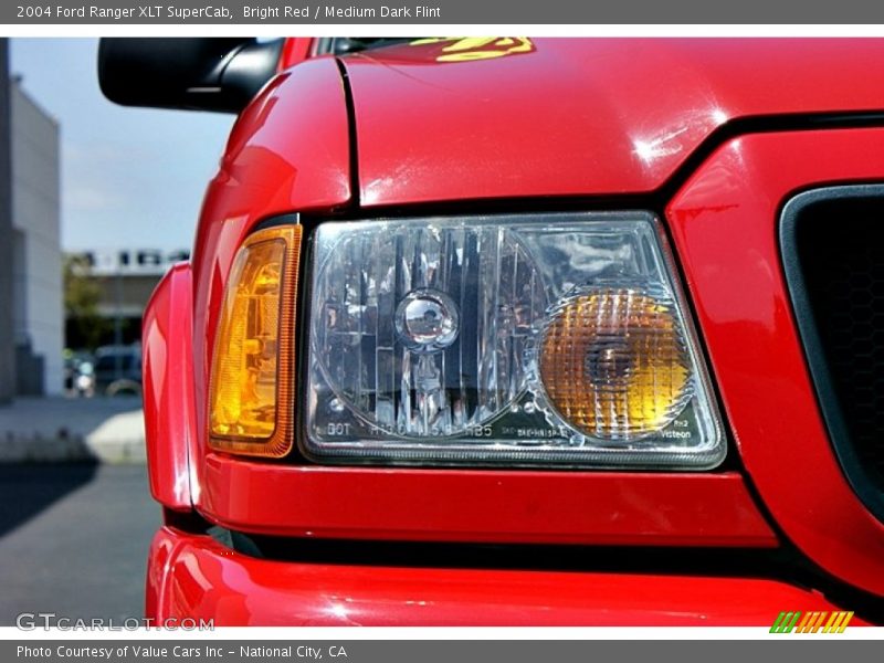 Bright Red / Medium Dark Flint 2004 Ford Ranger XLT SuperCab