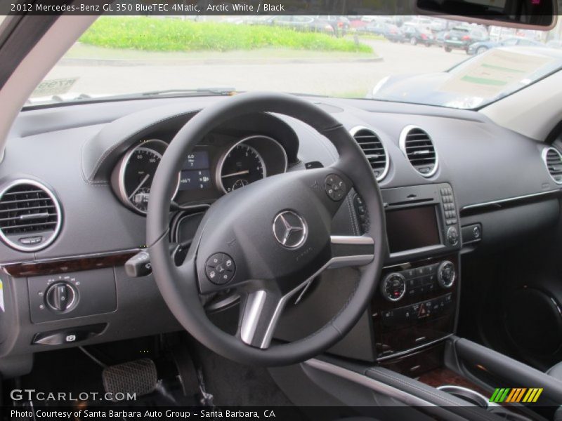 Arctic White / Black 2012 Mercedes-Benz GL 350 BlueTEC 4Matic