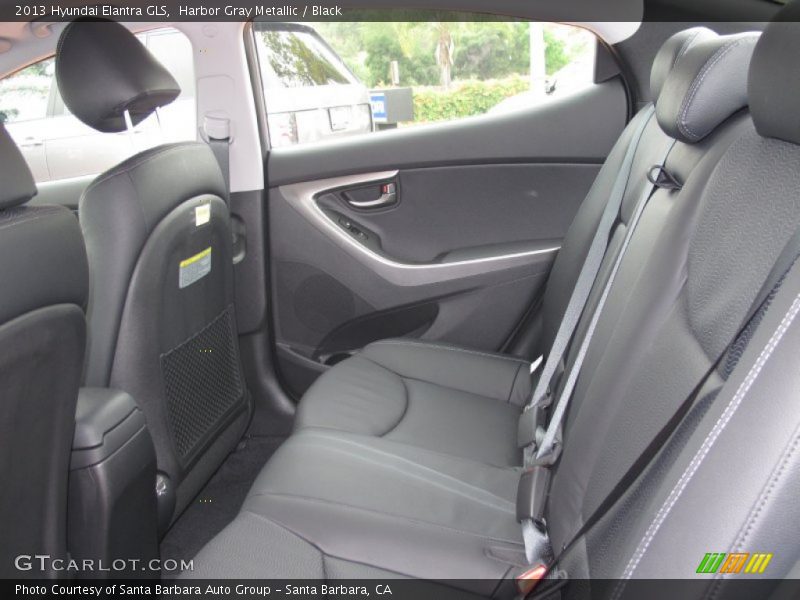 Harbor Gray Metallic / Black 2013 Hyundai Elantra GLS
