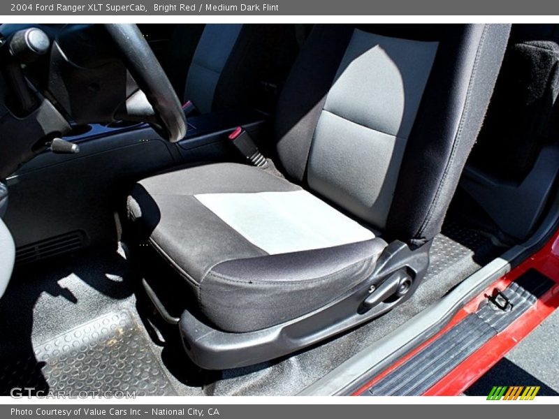 Bright Red / Medium Dark Flint 2004 Ford Ranger XLT SuperCab