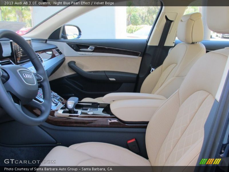  2013 A8 3.0T quattro Velvet Beige Interior