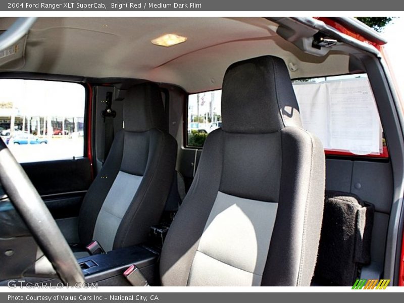 Bright Red / Medium Dark Flint 2004 Ford Ranger XLT SuperCab