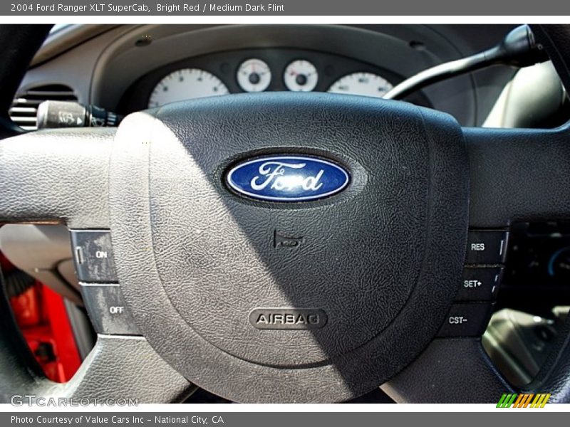 Bright Red / Medium Dark Flint 2004 Ford Ranger XLT SuperCab
