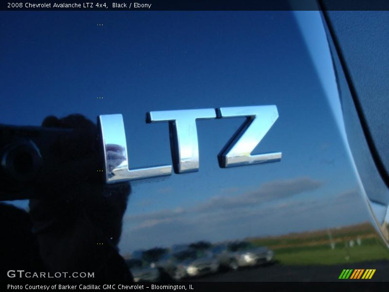 Black / Ebony 2008 Chevrolet Avalanche LTZ 4x4