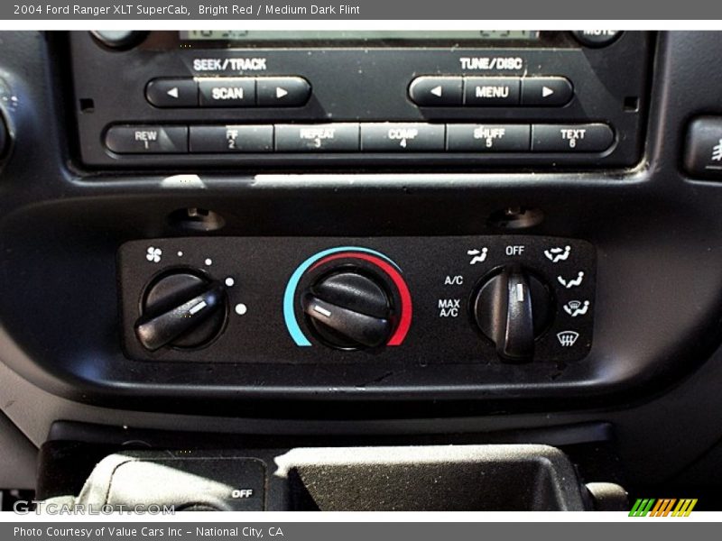 Bright Red / Medium Dark Flint 2004 Ford Ranger XLT SuperCab