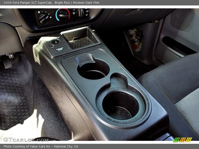 Bright Red / Medium Dark Flint 2004 Ford Ranger XLT SuperCab