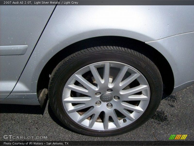 Light Silver Metallic / Light Grey 2007 Audi A3 2.0T