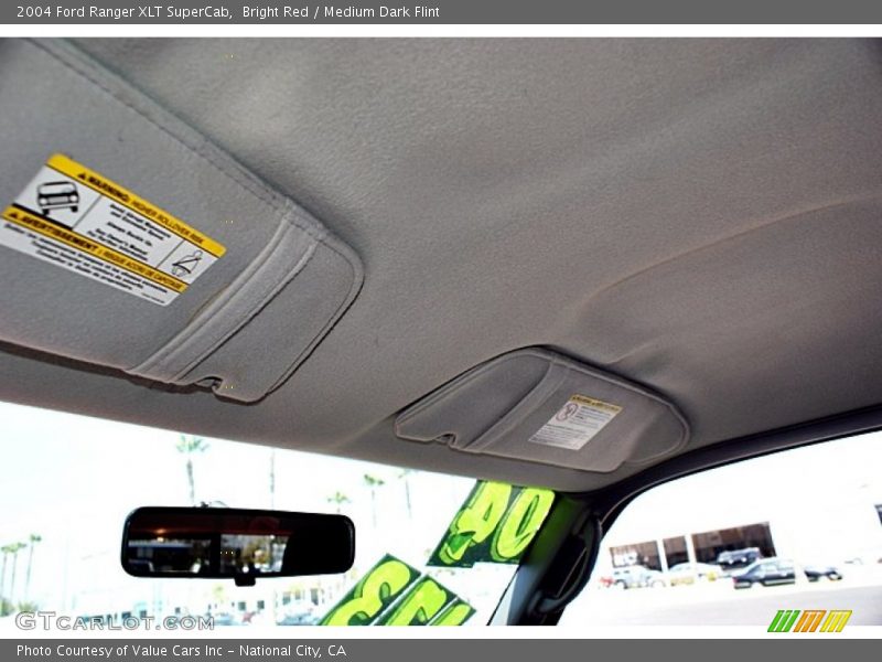 Bright Red / Medium Dark Flint 2004 Ford Ranger XLT SuperCab