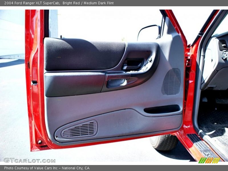 Bright Red / Medium Dark Flint 2004 Ford Ranger XLT SuperCab