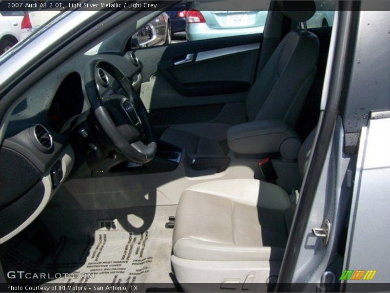 Light Silver Metallic / Light Grey 2007 Audi A3 2.0T