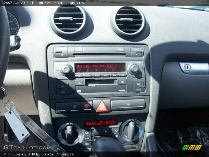 Light Silver Metallic / Light Grey 2007 Audi A3 2.0T