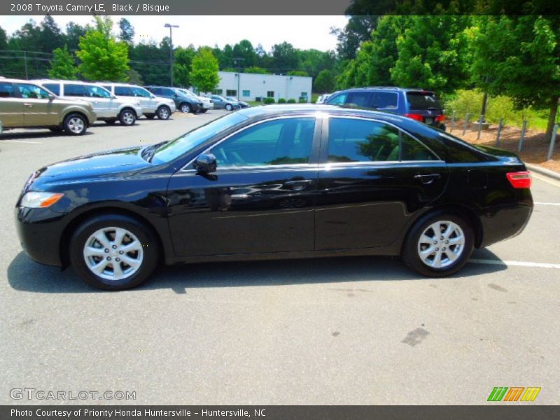 Black / Bisque 2008 Toyota Camry LE