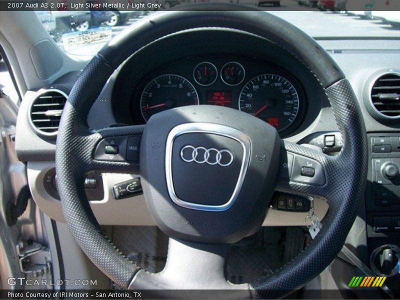 Light Silver Metallic / Light Grey 2007 Audi A3 2.0T