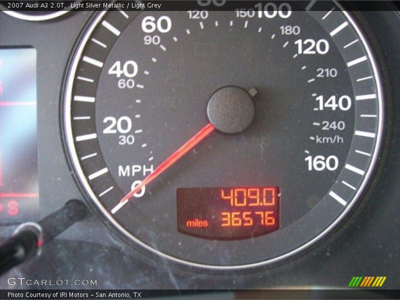 Light Silver Metallic / Light Grey 2007 Audi A3 2.0T