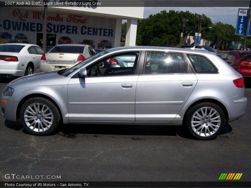 Light Silver Metallic / Light Grey 2007 Audi A3 2.0T