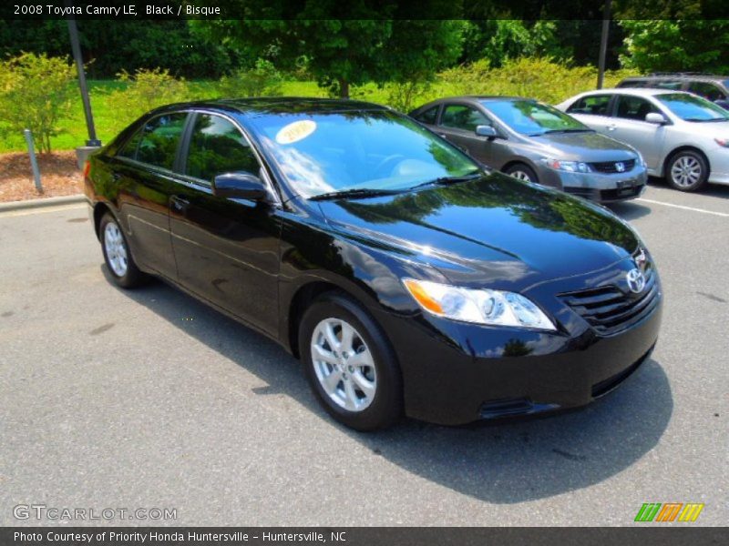 Black / Bisque 2008 Toyota Camry LE