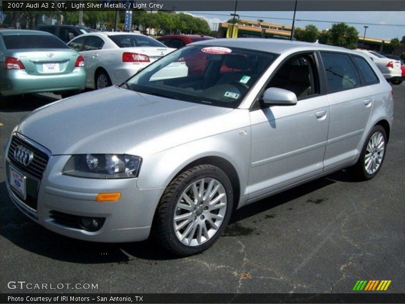 Light Silver Metallic / Light Grey 2007 Audi A3 2.0T