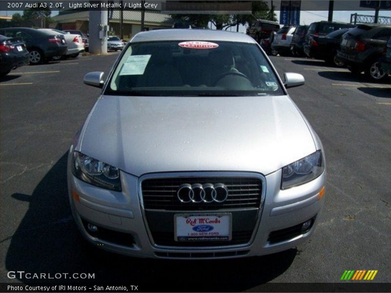 Light Silver Metallic / Light Grey 2007 Audi A3 2.0T