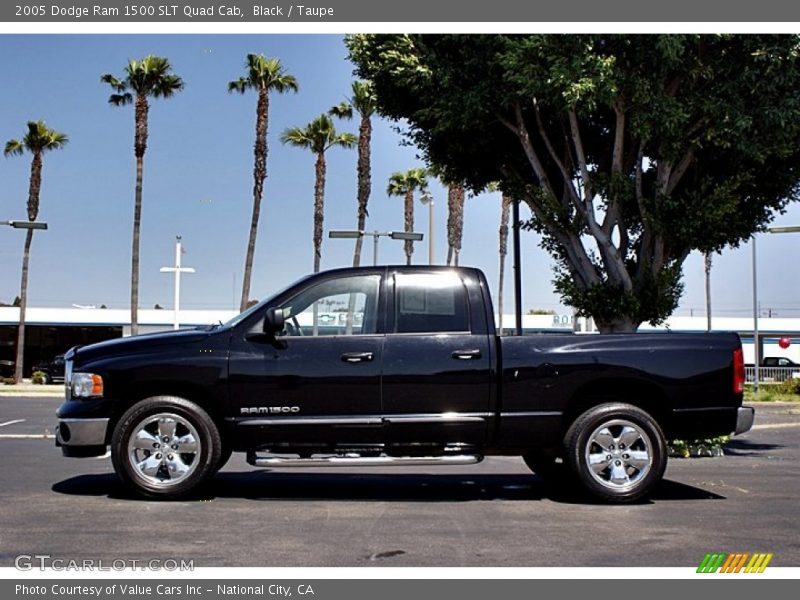  2005 Ram 1500 SLT Quad Cab Black