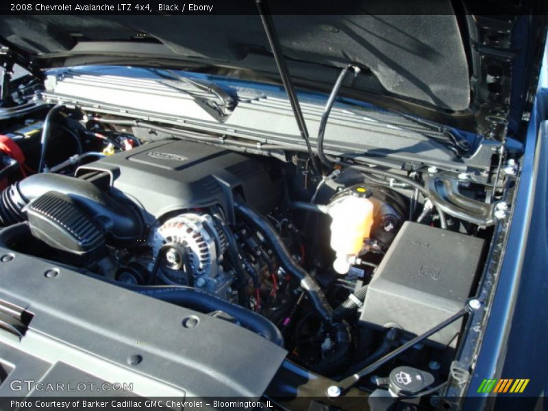 Black / Ebony 2008 Chevrolet Avalanche LTZ 4x4