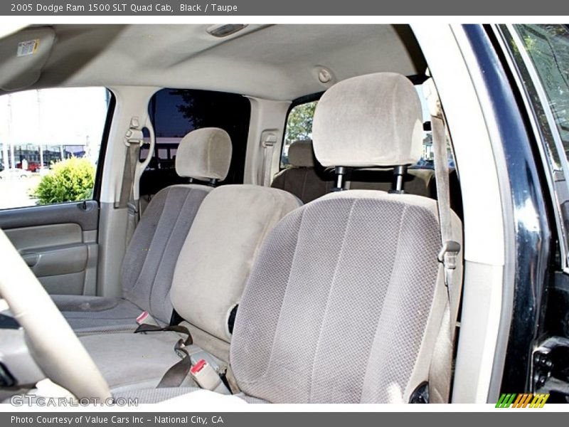 Black / Taupe 2005 Dodge Ram 1500 SLT Quad Cab