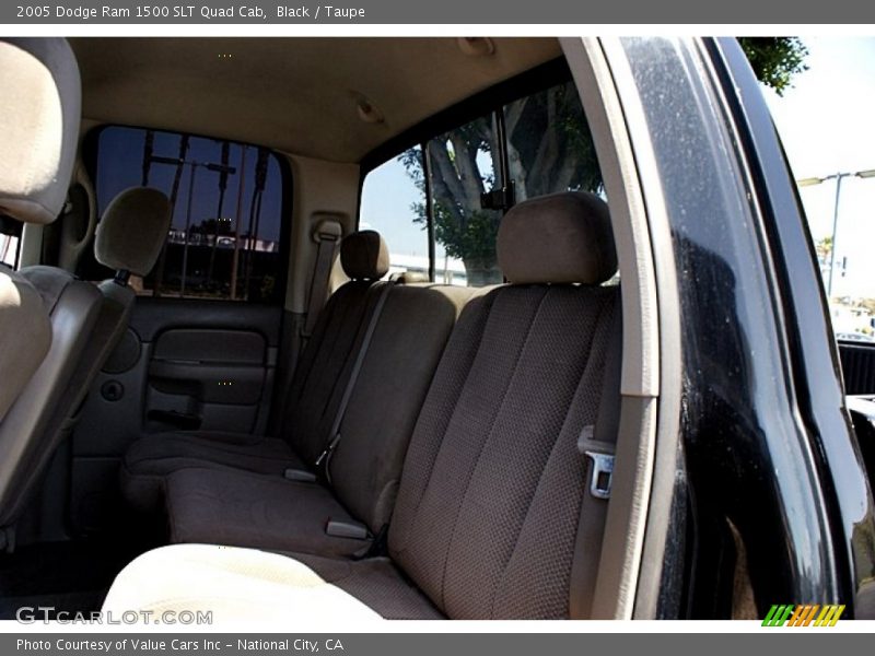 Black / Taupe 2005 Dodge Ram 1500 SLT Quad Cab